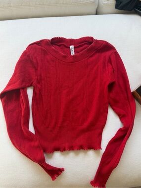 Pretties Venice boatneck 3/4 in red